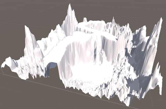 Terrain Engineで作った地形